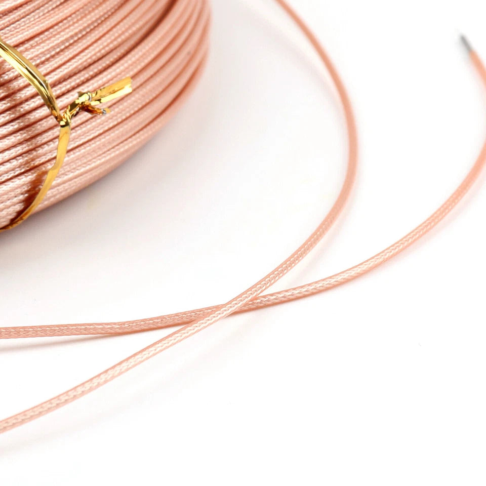 50m RG178 RF Coaxial Cable Connector 50ohm M17/93-RG178 Coax Pigtail 164ft